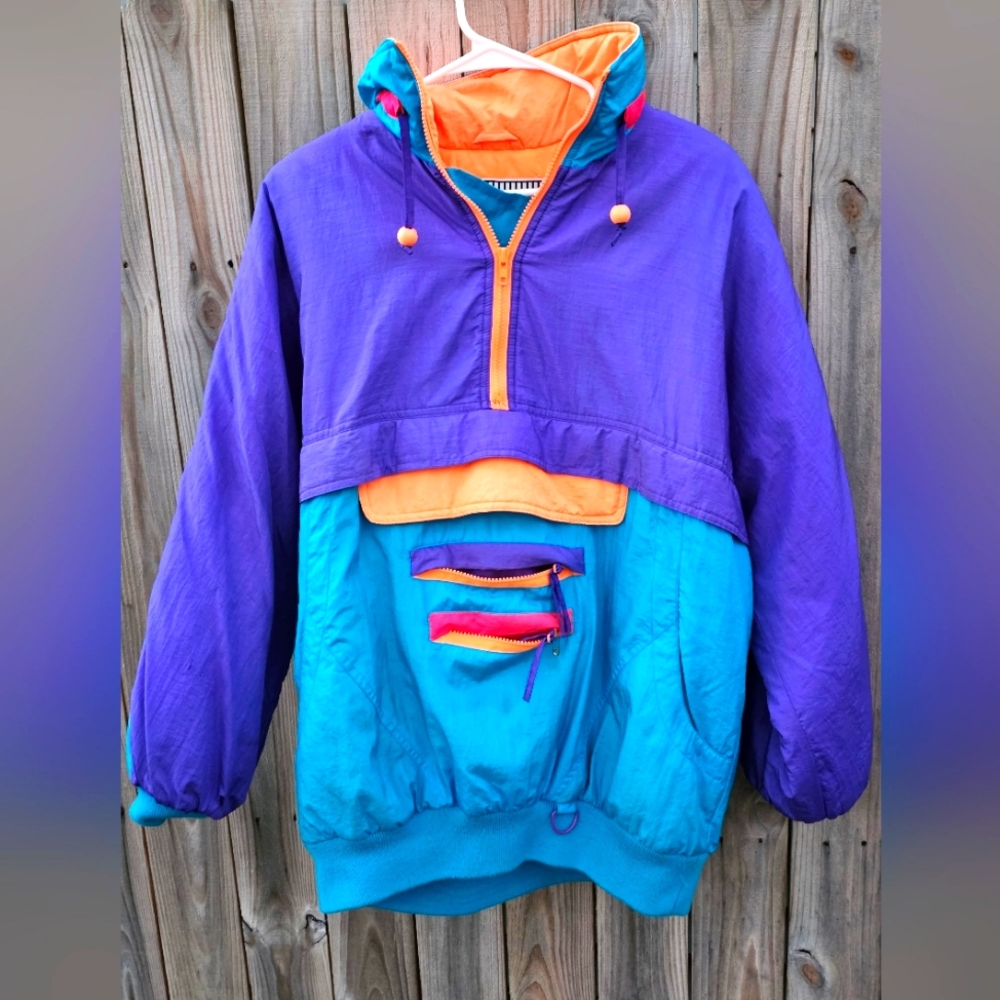 Vintage East west by panda ski jacket